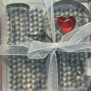 💖 12 Sets of “LOVE” Cookie Cutters | Party Favor Baking Set